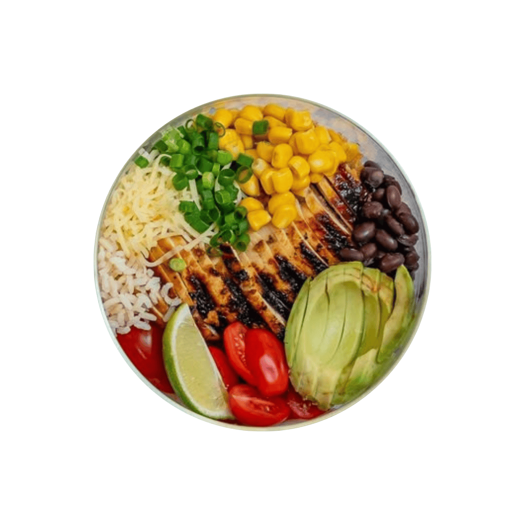 پک سلامت مرغ گریل و آووکادو